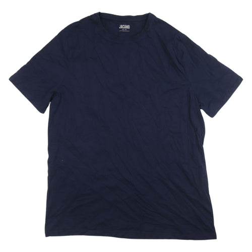 Jacamo Men's Blue XL Crew Neck T-Shirt