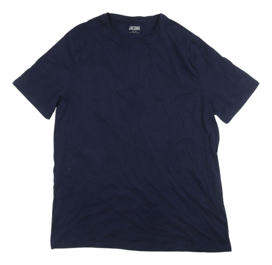 Jacamo Men's Blue XL Crew Neck T-Shirt