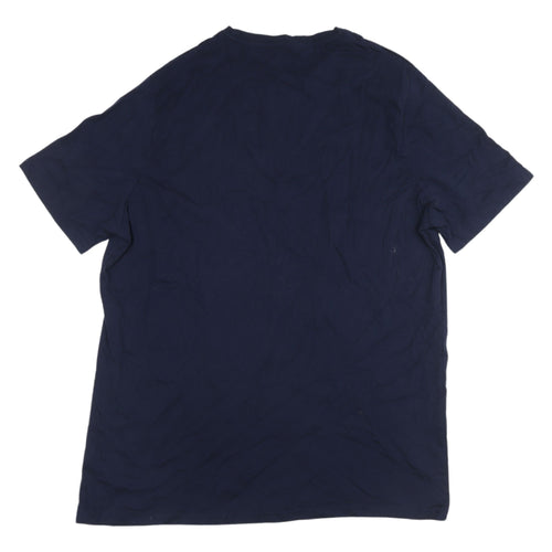 Jacamo Men's Blue XL Crew Neck T-Shirt