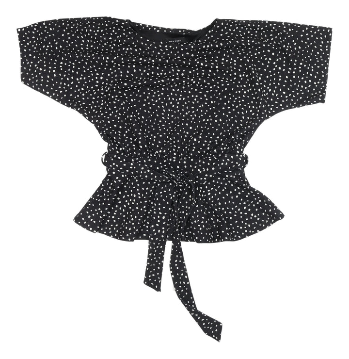 New Look Women's Polka Dot Tunic Blouse, Size 10