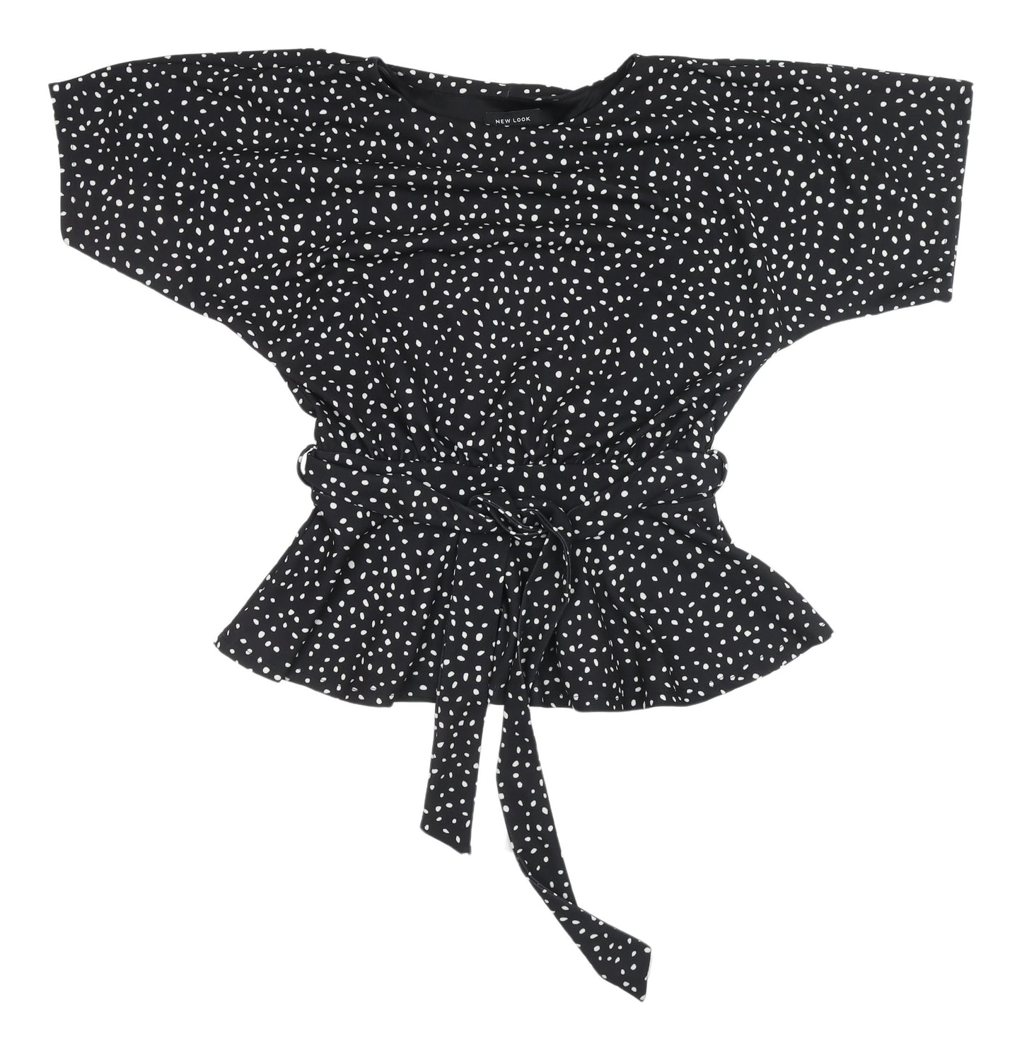 New Look Women's Polka Dot Tunic Blouse, Size 10
