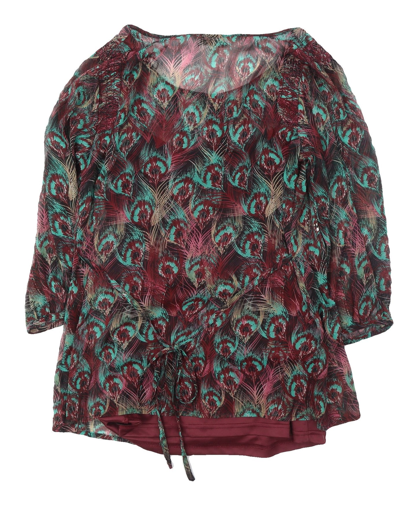 Debenhams Women’s Multicoloured Size 12 Blouse