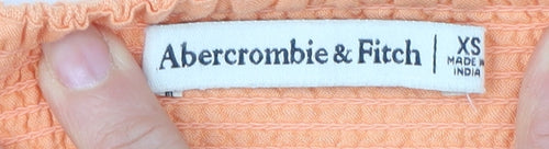 Abercrombie & Fitch Women's Orange XS Blouson Dress