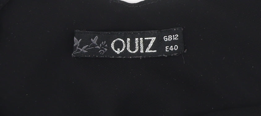 Quiz Women's Black Camisole Tank Top Size 12