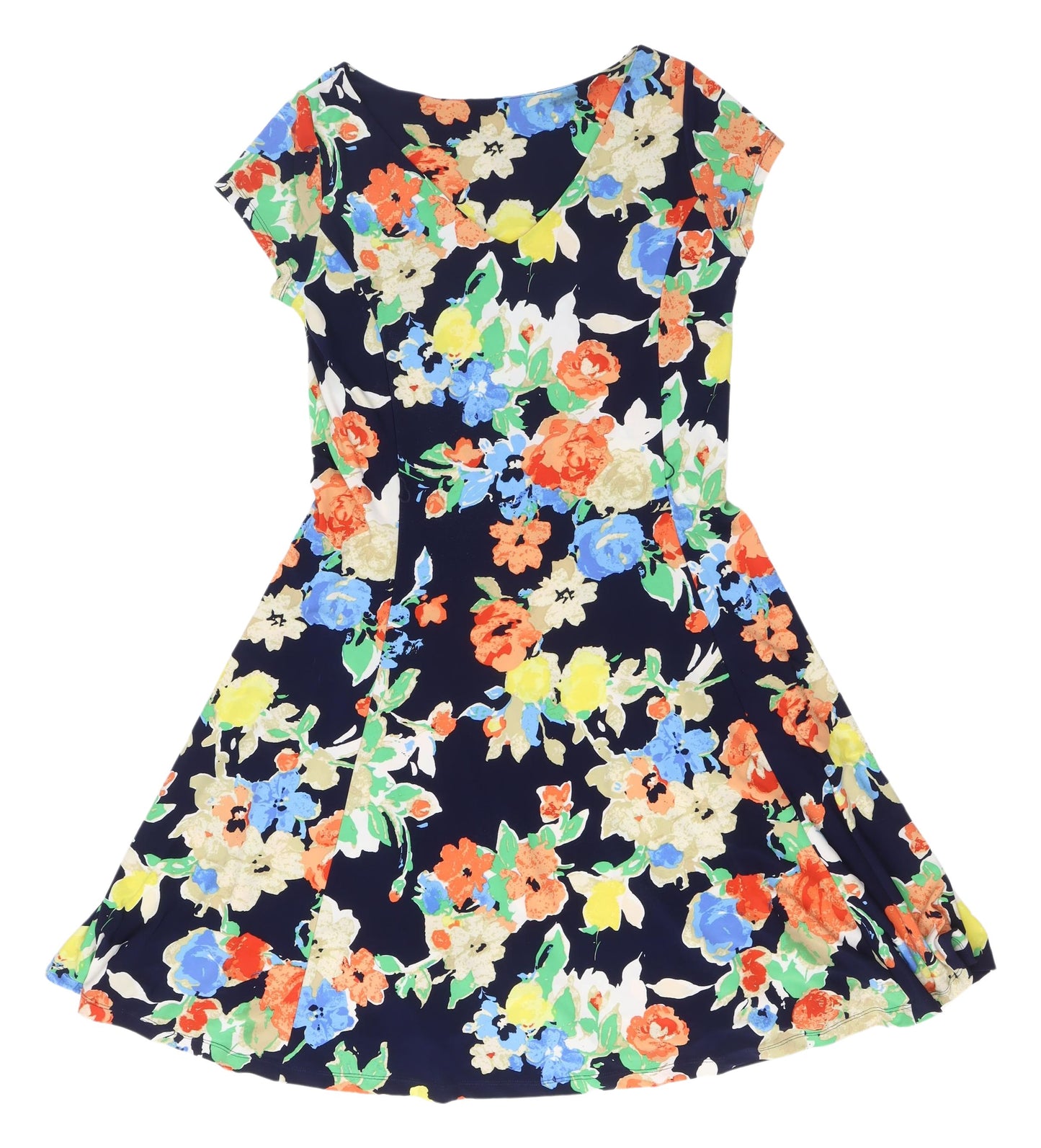 Lauren Ralph Lauren Floral Fit & Flare Dress, M