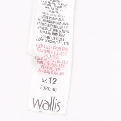 Wallis Women's Grey Sleeveless V-Neck Tank Top