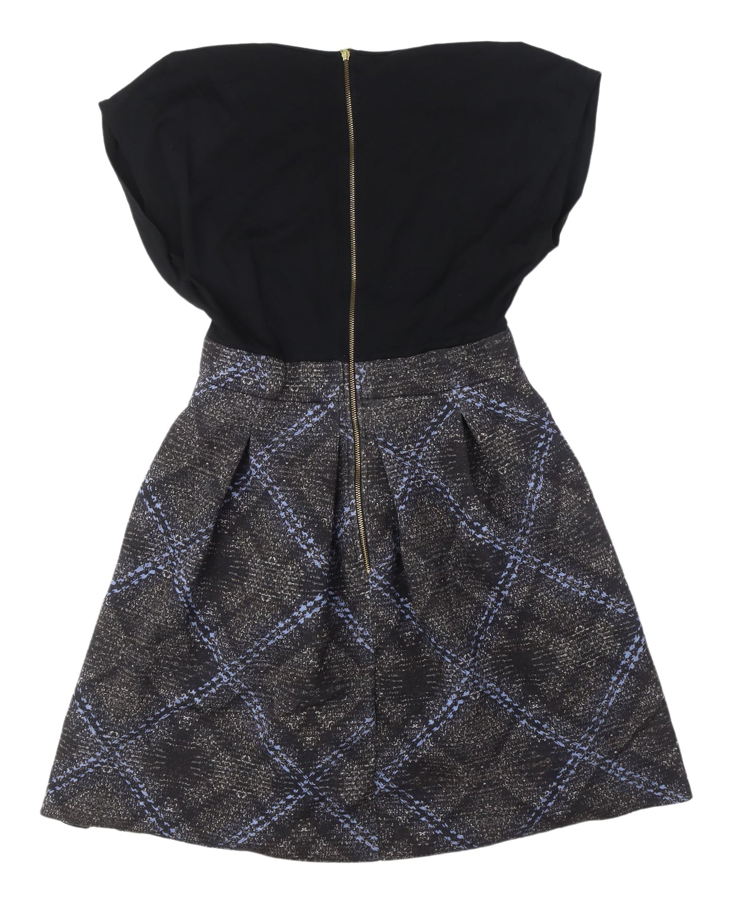 Closet London Women's Black A-Line Dress UK 12