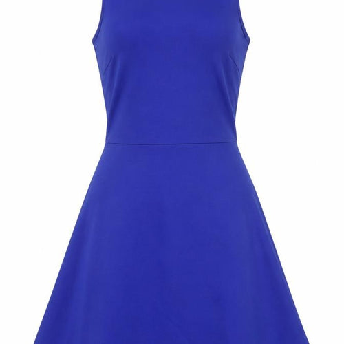 H&M Women's Blue A-Line Sleeveless Dress XS
