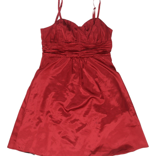 Orsay Women's Red A-Line Dress, Size 14