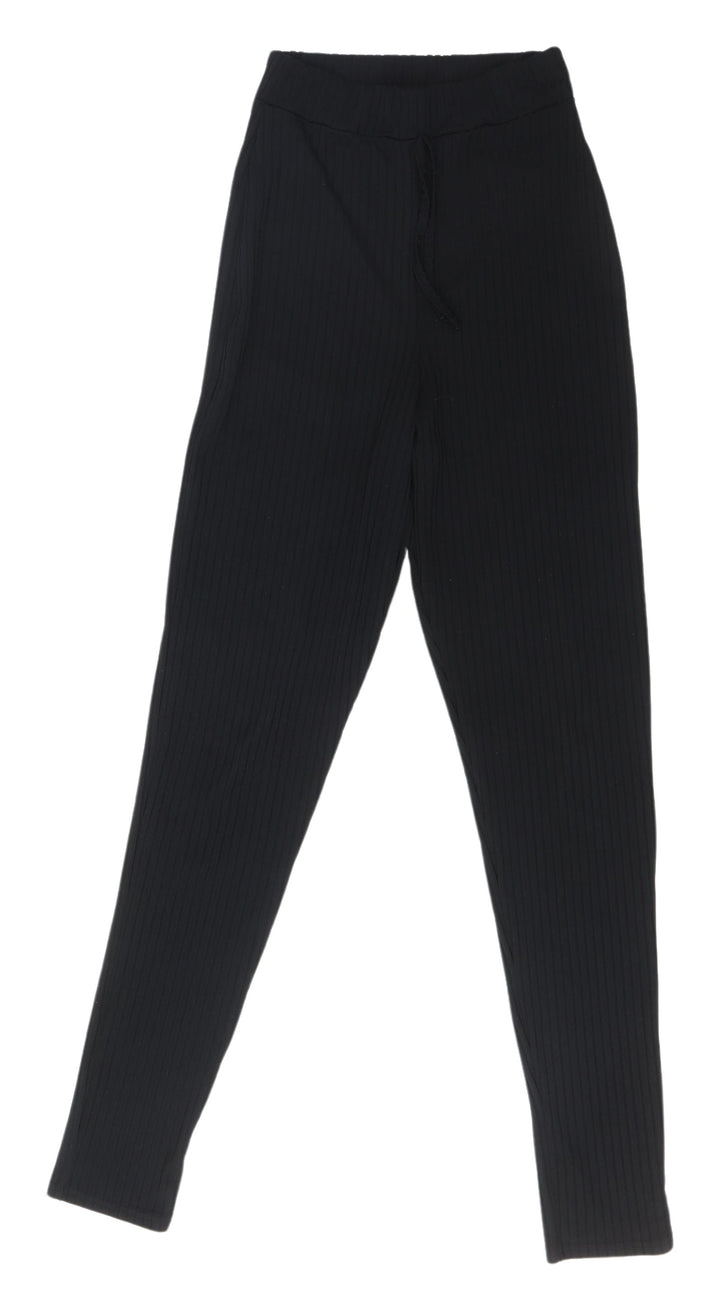 boohoo Women's Black Ankle Trousers Size 8