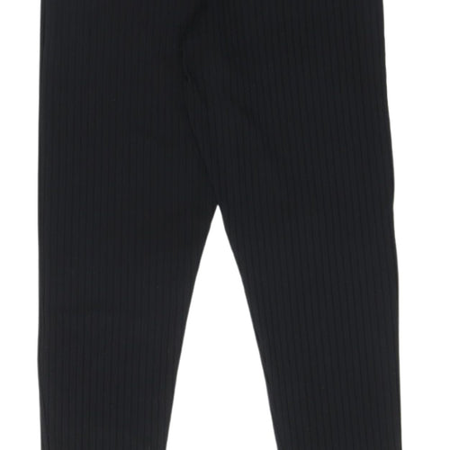 boohoo Women's Black Ankle Trousers Size 8