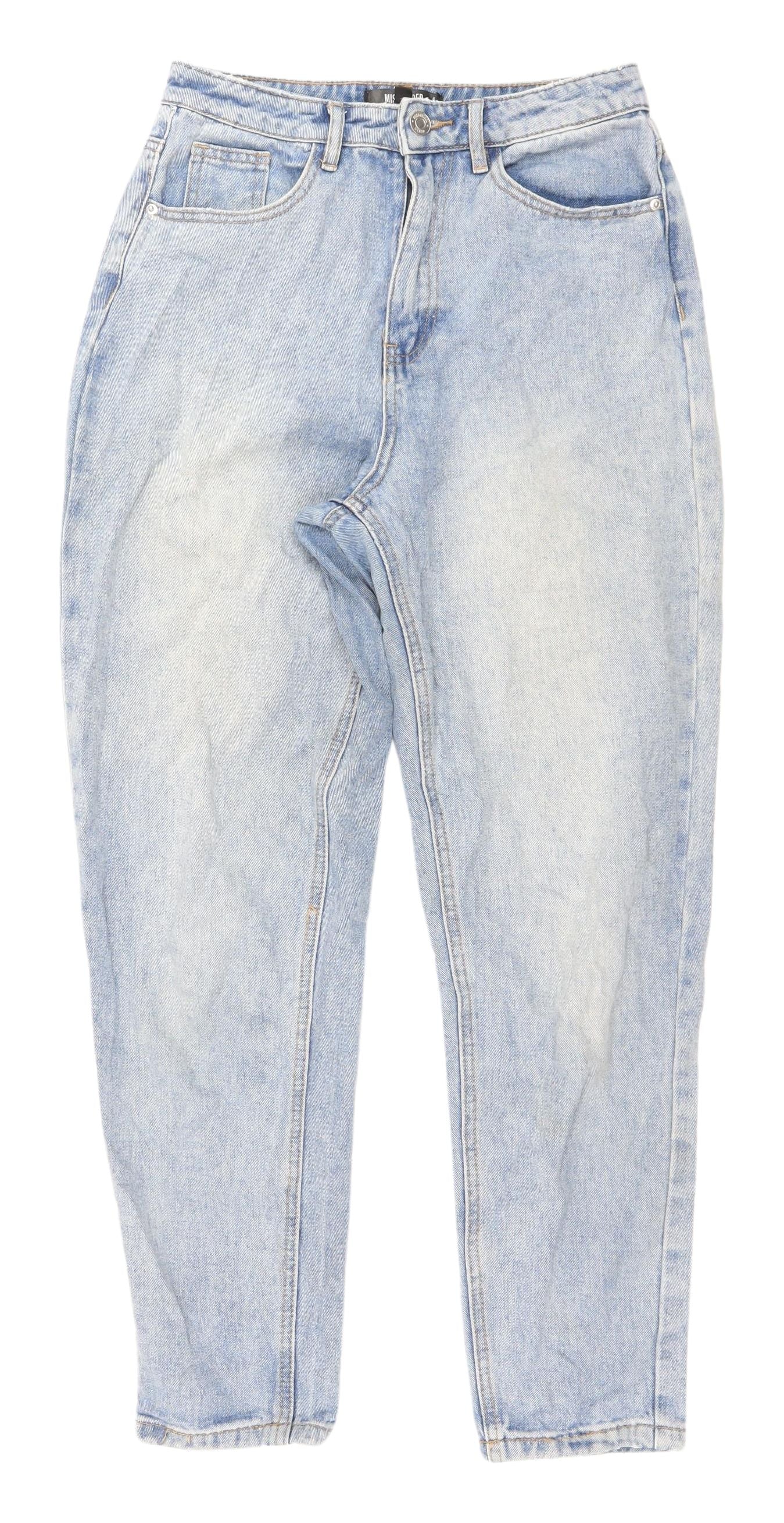 Missguided Women's Light Blue Mom Jeans Size 6