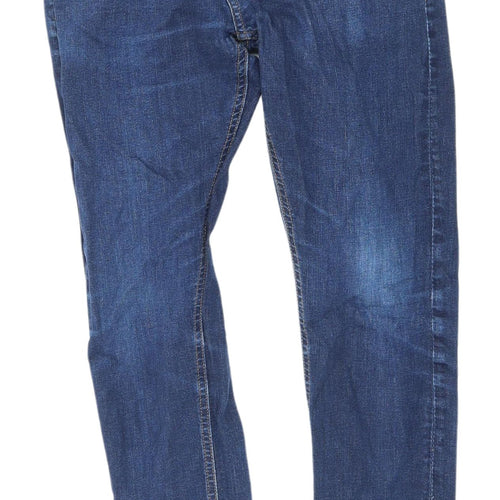 Next Men's Blue Skinny Denim Jeans Size 30