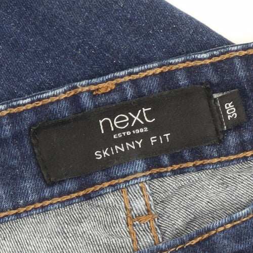 Next Men's Blue Skinny Denim Jeans Size 30