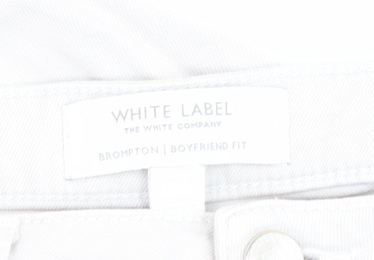 The White Company Women's Boyfriend Jeans White Size 12