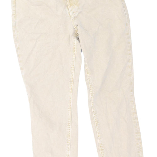 River Island Women's Beige Jeans Size 8