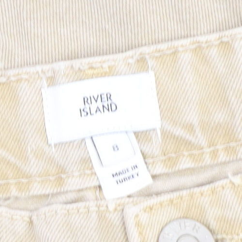 River Island Women's Beige Jeans Size 8