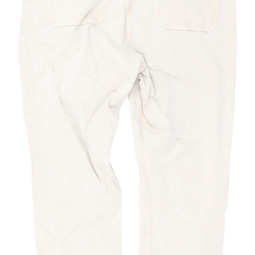 F&F Women's Beige Tapered Jeans - Size 20