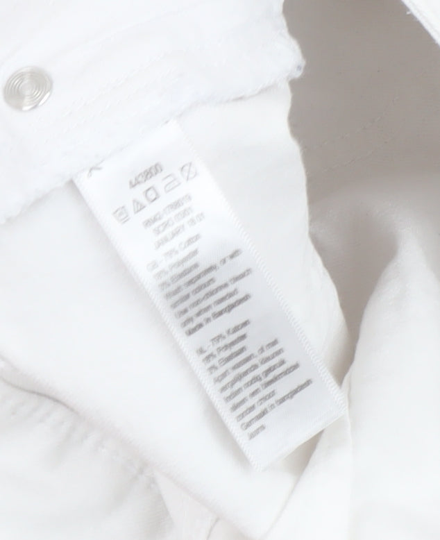 Blue 73 Women's White Straight Jeans Size 14