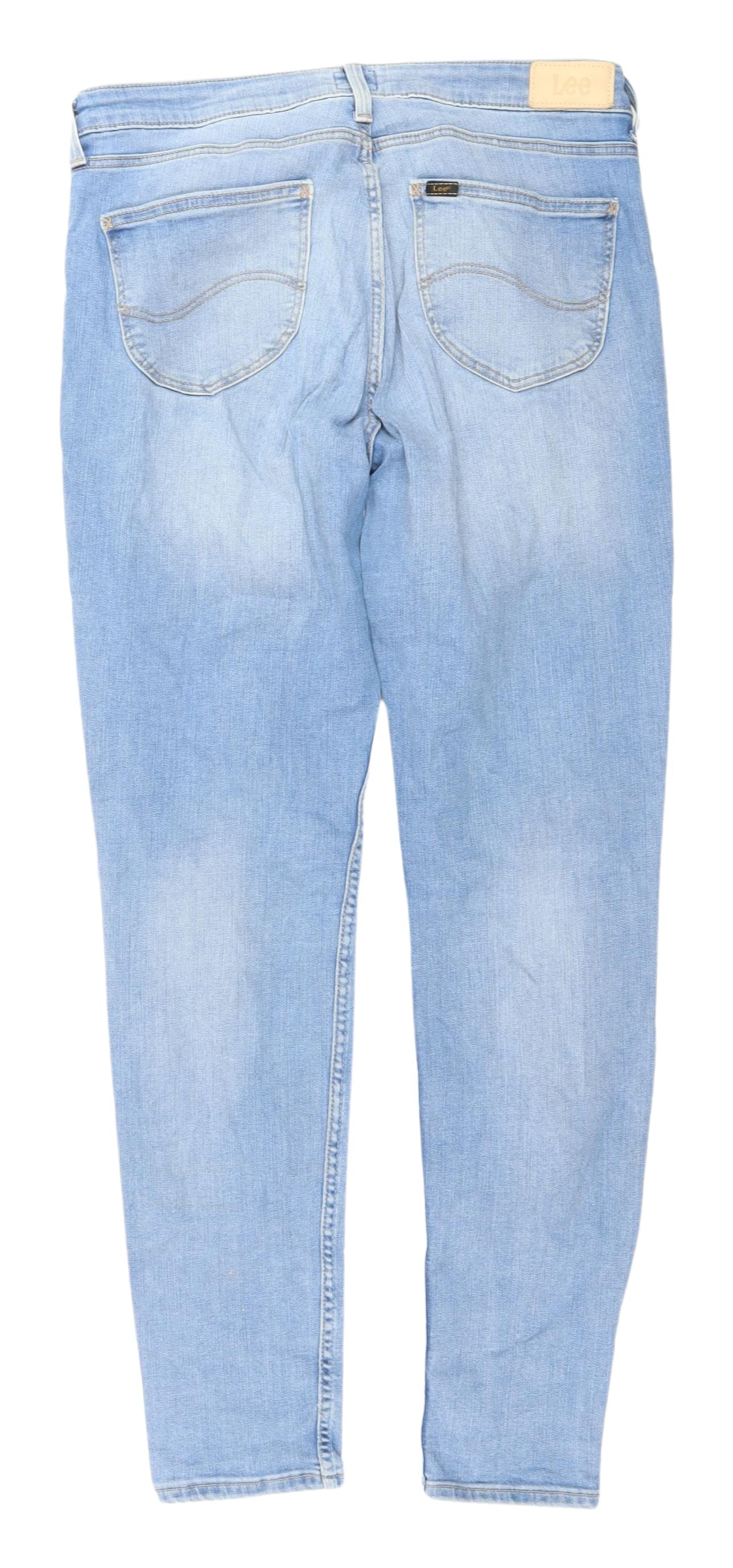 Lee Women's Blue Skinny Jeans Size 32