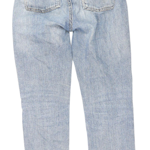 Denim Co. Women's Blue Straight Leg Jeans Size 6