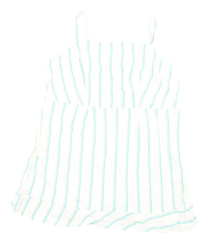 Marks and Spencer Women's Striped Dress, Size 24, Sleeveless