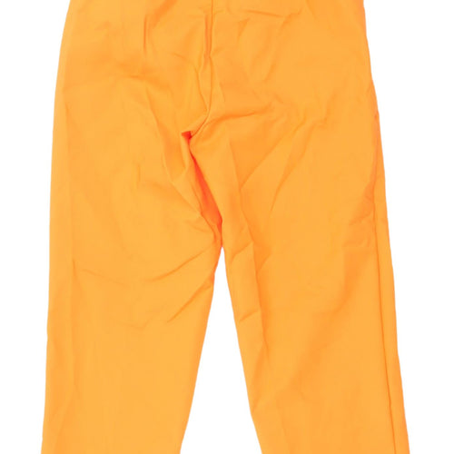 Marks and Spencer Women's Orange Cropped Trousers, Size 6