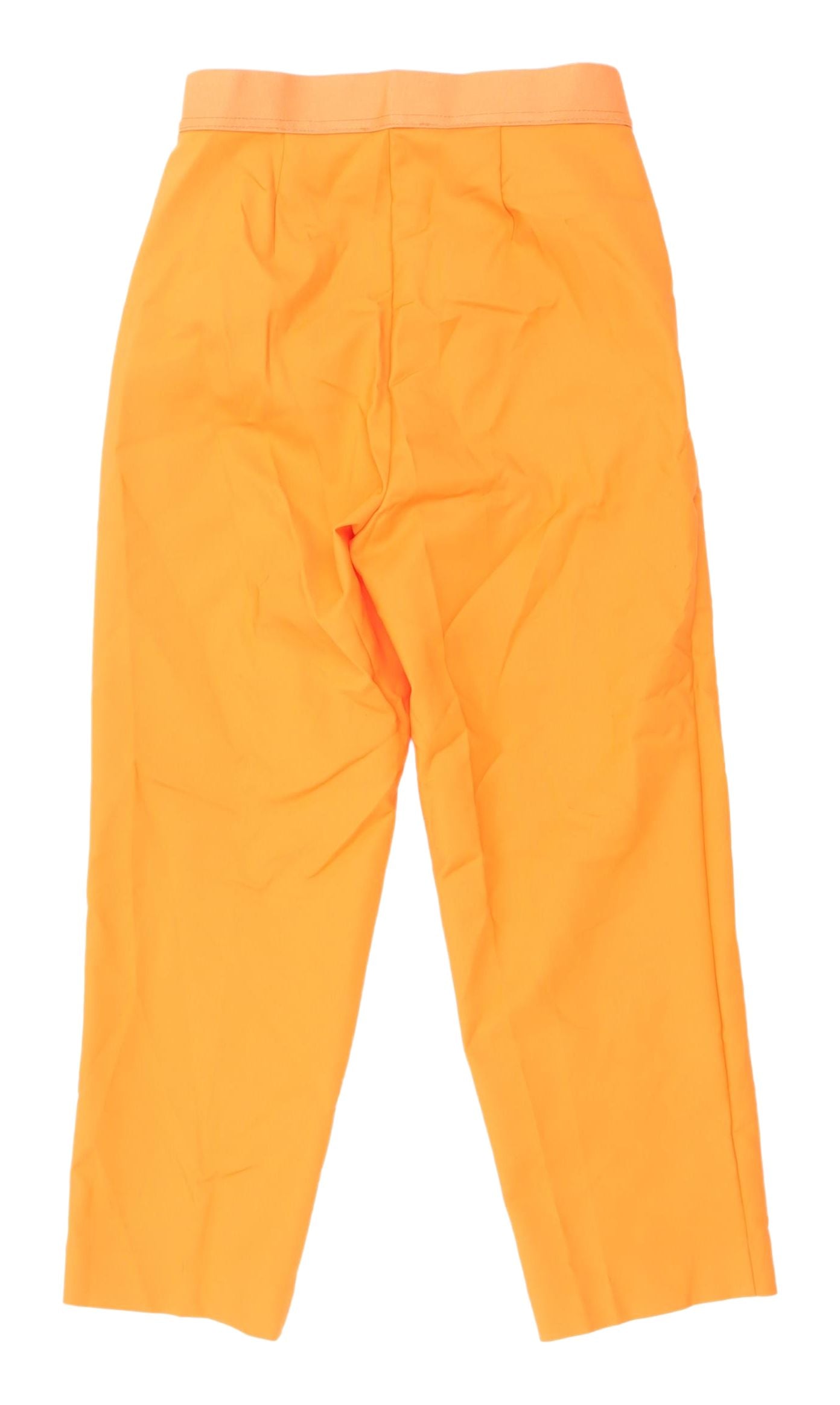 Marks and Spencer Women's Orange Cropped Trousers, Size 6
