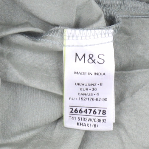 Marks and Spencer Khaki Women’s Off Shoulder Top