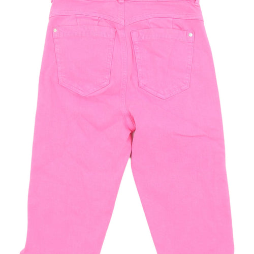 Marks and Spencer Women's Pink Shorts Size 6