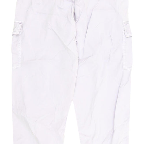 Marks and Spencer Women's Purple Cargo Trousers