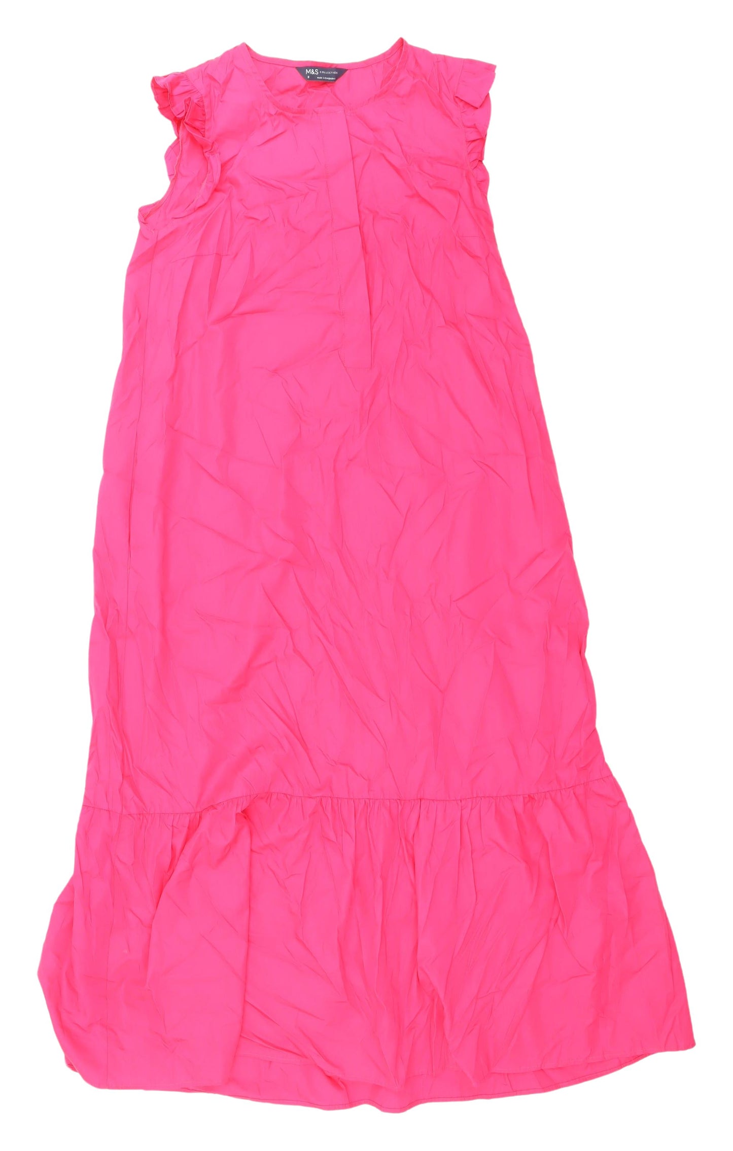 Marks and Spencer Pink Sleeveless Women's Dress Size 8