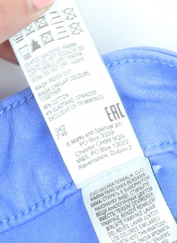 Marks and Spencer Blue Capri Jeans, Size 6