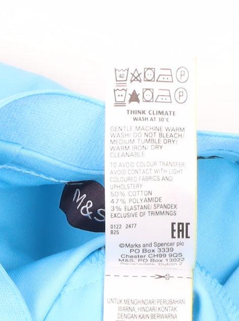 Marks and Spencer Women's Blue Dress Pants Size 6