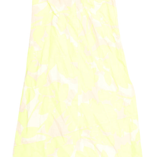 Marks and Spencer Women's Yellow Floral Slip Dress