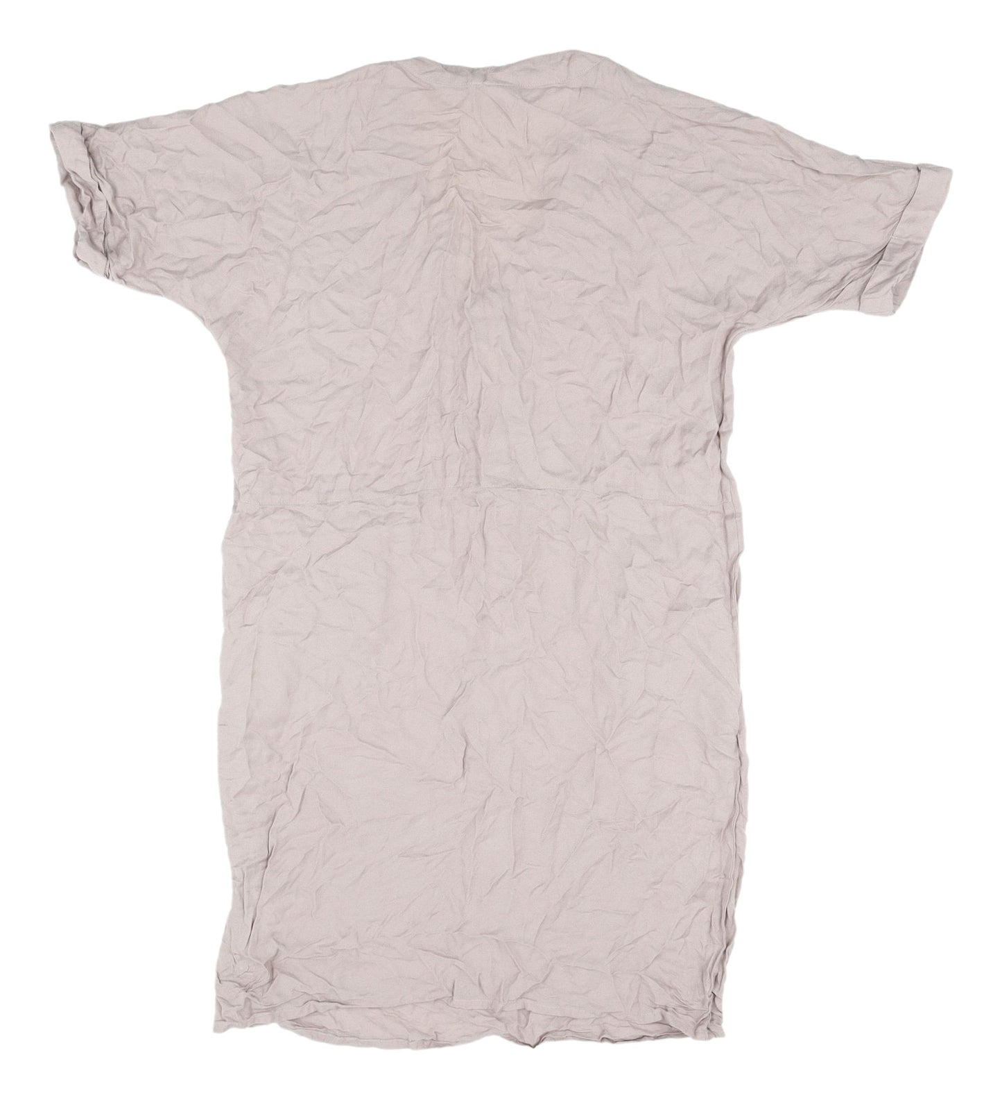 ICHI Beige Women's Dress M Size Viscose Fabric