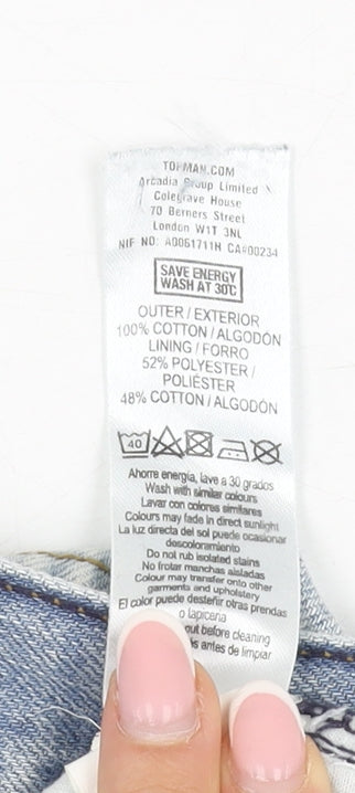 Topman Blue Vintage Slim Men's Jeans - Size 34