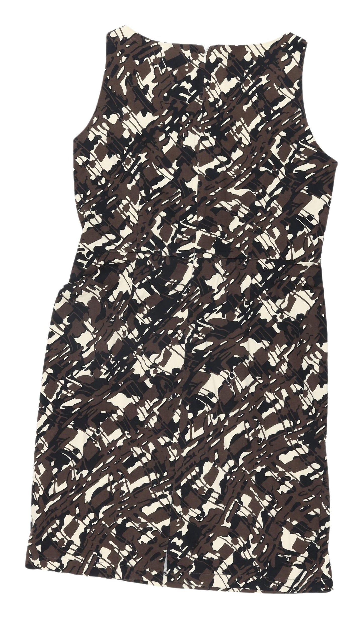 Next Women’s Brown Sleeveless Scoop Dress, Size 14