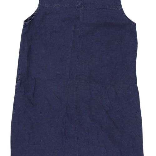 Next Petite Blue Shift Dress for Women - Size 14