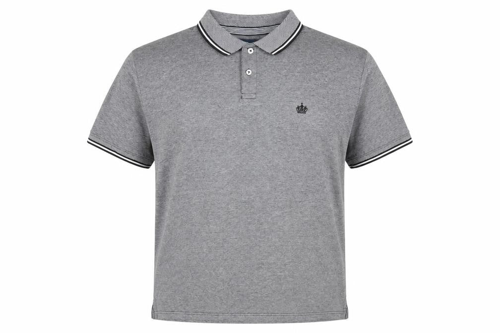 Fabric8 Men’s Grey Polo Shirt 2XL Short Sleeve