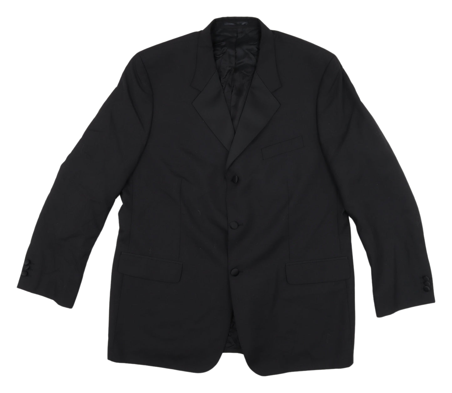 Scott & Taylor Men's Black Blazer, L - Classic Style