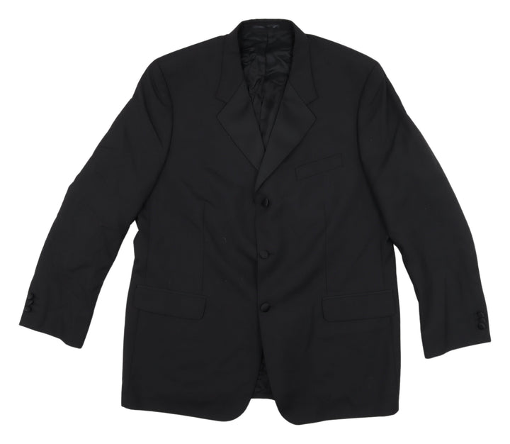 Scott & Taylor Men's Black Blazer, L - Classic Style