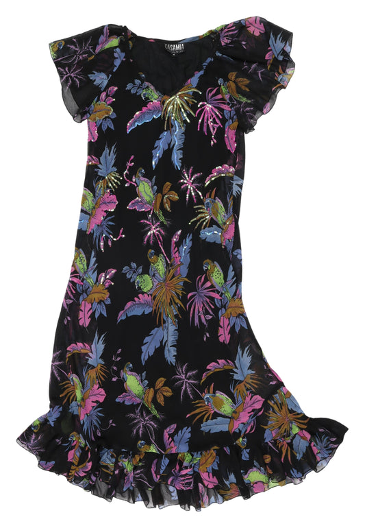 Casamia Exclusive Multicoloured A-Line Dress Size 16