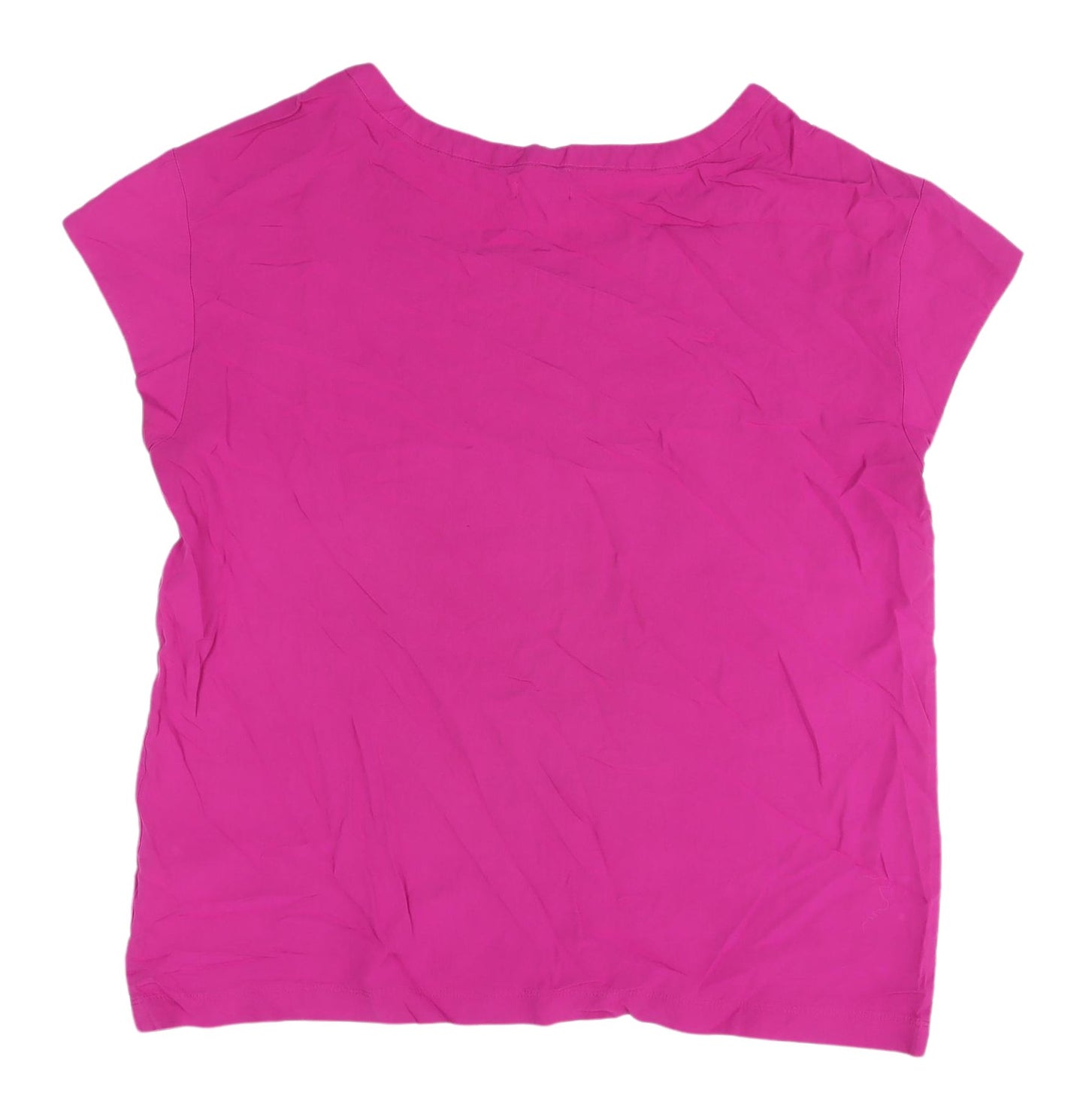 Gap Women's Pink Basic T-Shirt M - Casual Spring Top