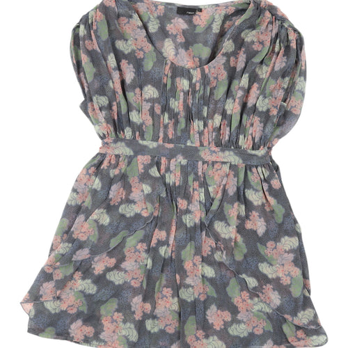 Next Women's Multicoloured Floral A-Line Dress