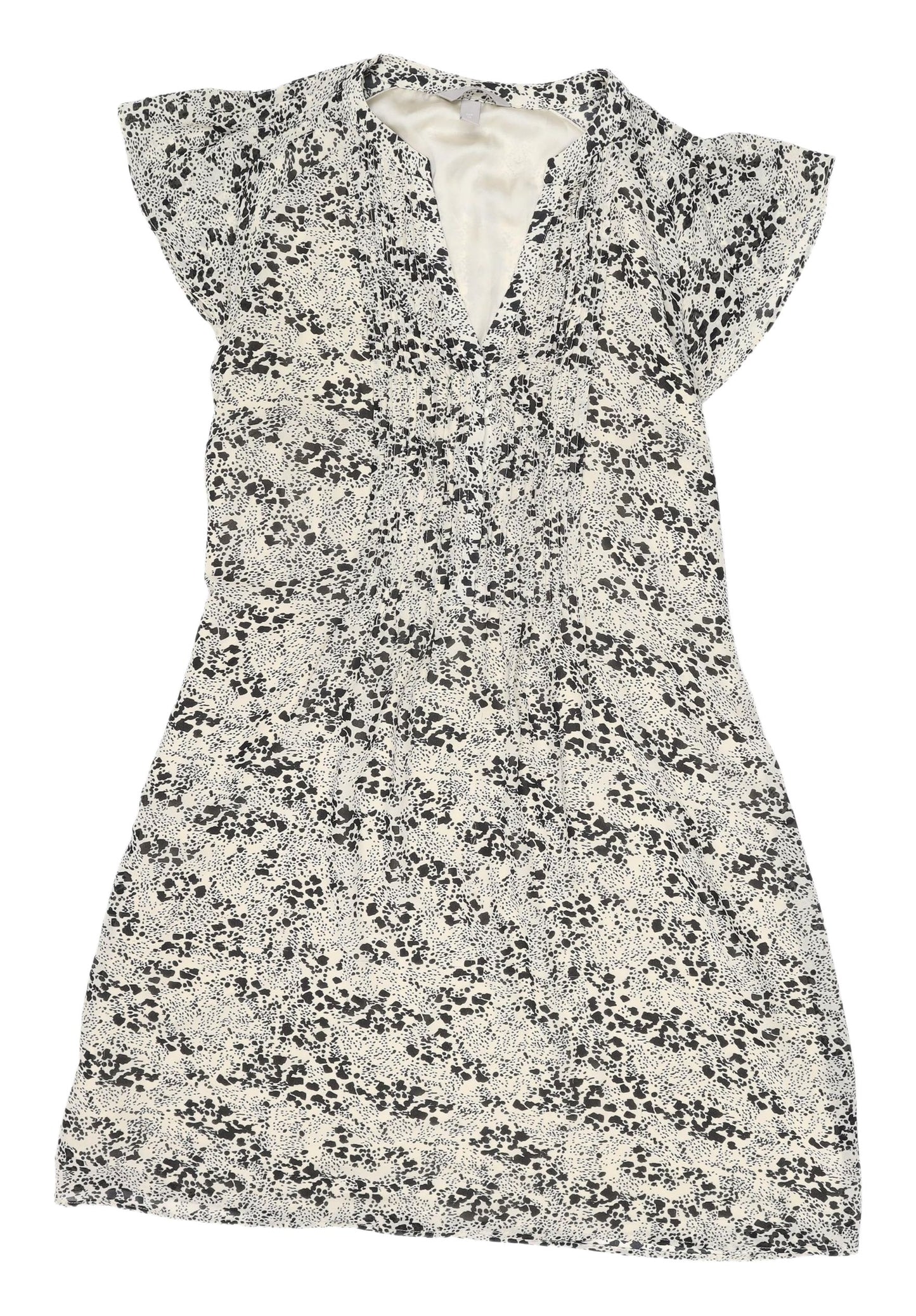 H&M Women's Multicoloured Short Shift Dress, Size 14