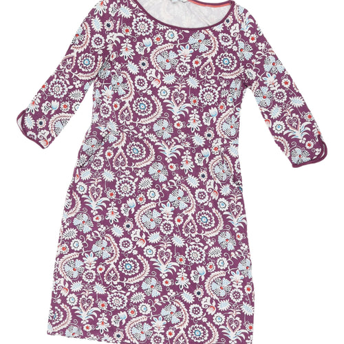 Boden Women's Multicoloured Paisley Dress Size 12