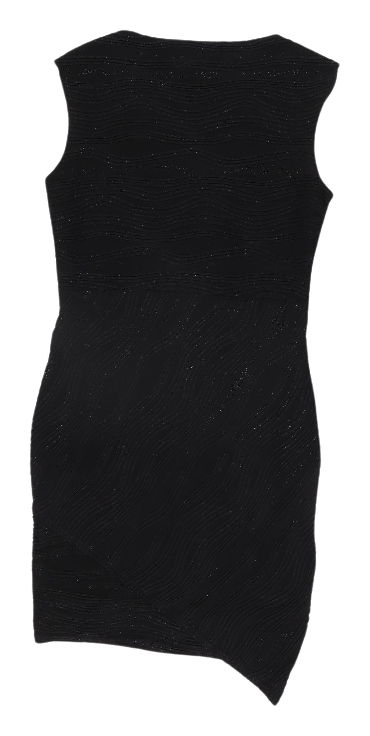 Lipsy Black Bodycon Dress - Size 10, Party Staple