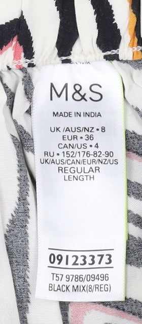 Marks and Spencer Women's Cropped Trousers Size 8