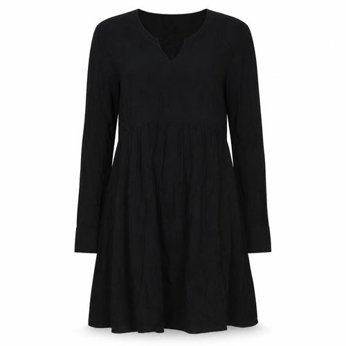 Promod Black Long Sleeve Dress Women Size 10